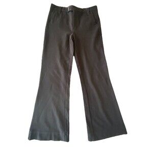 NYDJ Not Your Daughter’s Jeans Pants Womens 4P Black Wide Leg Career Stretch